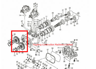 Αγορά 3100993 / 3100994 εξαρτήματα εκσκαφέων Hitachi εργαλείων υδραυλικών αντλιών online manufacture