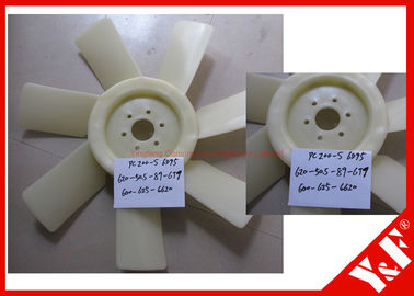 Αγορά 6D95 λεπίδα 600-625-6620 pc200-5 ανεμιστήρων μηχανών για τα ανταλλακτικά εκσκαφέων της KOMATSU online manufacture