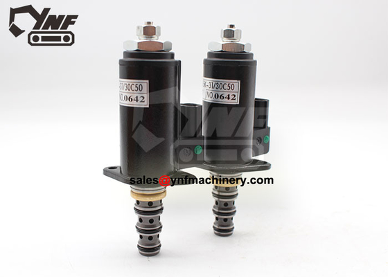 Ηλεκτρικά μέρη YB35V00003F1 LC35V00004S005 εκσκαφέων βαλβίδων σωληνοειδών Holdwell για E135SR