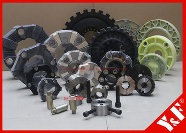 Σύζευξη Drive μηχανών της KOMATSU στο σφόνδυλο μηχανών που τοποθετεί τον άξονα υδραυλικών αντλιών που χρησιμοποιείται για τον εκσακαφέα εκσκαφέων της KOMATSU